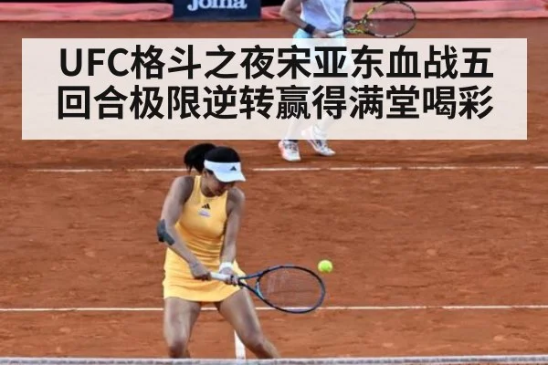 UFC格斗之夜宋亚东血战五回合极限逆转赢得满堂喝彩